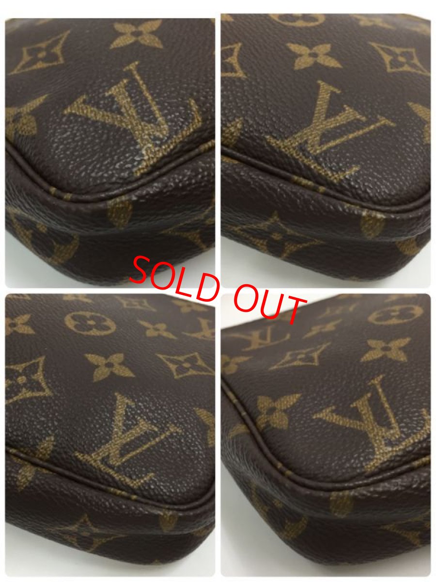 Photo9: Auth Louis Vuitton Monogram Pochette Accessoires Pouch bag 0K180080n" (9)