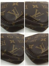 Photo9: Auth Louis Vuitton Monogram Pochette Accessoires Pouch bag 0K180080n" (9)