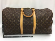 Photo2: Auth LOUIS VUITTON Monogram Keepall 55 Travel Hand Bag 0K180090n" (2)