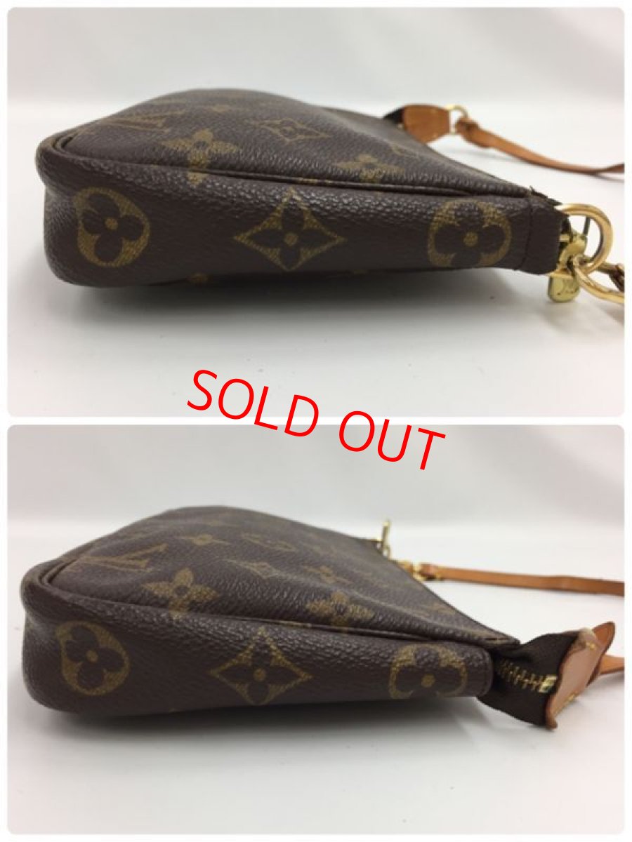 Photo8: Auth Louis Vuitton Monogram Pochette Accessoires Pouch bag 0K180080n" (8)