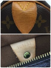Photo11: Auth Louis Vuitton Vintage Monogram Speedy 25 Hand Bag 0K180010n" (11)