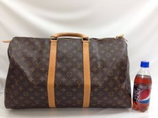 Photo3: Auth Louis Vuitton Monogram Keepall 50 Travel Boston Hand Bag 9E100150MKK" (3)