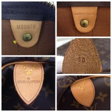 Photo8: Auth Louis Vuitton Monogram Keepall 50 Travel Boston Hand Bag 9E100150MKK" (8)