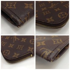 Photo5: Auth Louis Vuitton Monogram Porte Documents Briefcase Brown Clutch 9A230850MKK" (5)