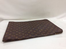 Photo4: Auth Louis Vuitton Monogram Porte Documents Briefcase Brown Clutch 9A230850MKK" (4)