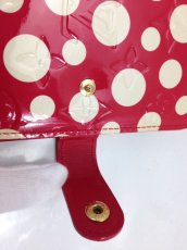 Photo8: Authentic Louis Vuitton Vernis DOT YAYOI KUSAMA Agenda PM Red 9E150510nKK" (8)