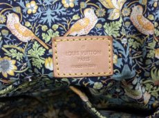 Photo6: Auth LOUIS VUITTON Limited Edition Monogram Denim Patchwork Hand Bag 8J120420m" (6)