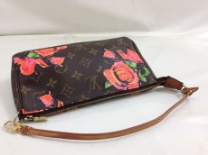 Photo6: Louis Vuitton Monogram Rose Pochette Accessoires Brown Pouch Bag 9E240050MKK" (6)