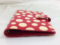 Photo4: Authentic Louis Vuitton Vernis DOT YAYOI KUSAMA Agenda PM Red 9E150510nKK" (4)