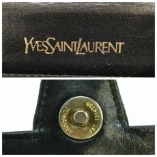 Photo10: Auth YSL Yves Saint Laurent Clutch Bag Black Vintage 9B211130MKK" (10)