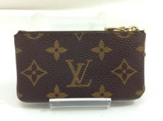 Photo2: Auth Louis Vuitton Monogram Pochette Cles Coin/Key Case Brown 9D101170MKK" (2)