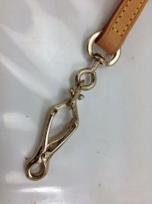 Photo6: Authentic Louis Vuitton Leather Dog Leash Strap Vintage 9B211100YKK" (6)