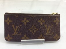 Photo2: Louis Vuitton Monogram Pochette Cles Coin/Key Case Brown Vintage 9F080130MKK" (2)