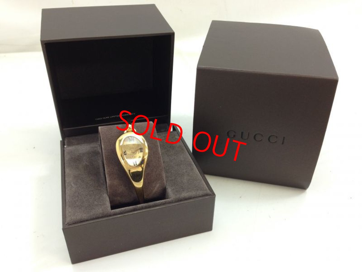 Photo1: Authentic Gucci Wristwatch '103' Goldtone 9B220100MK10KK" (1)