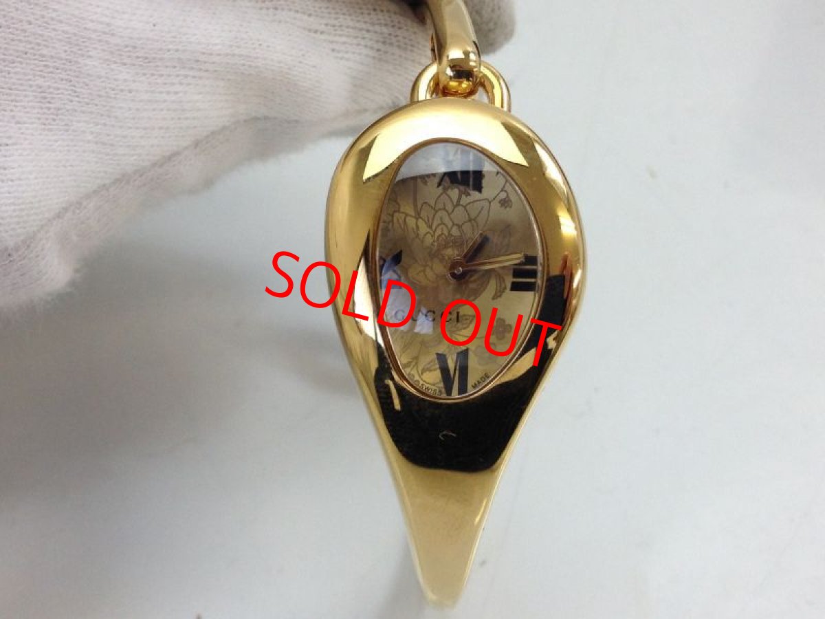 Photo2: Authentic Gucci Wristwatch '103' Goldtone 9B220100MK10KK" (2)