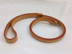 Photo1: Authentic Louis Vuitton Leather Dog Leash Strap Vintage 9B211100YKK" (1)