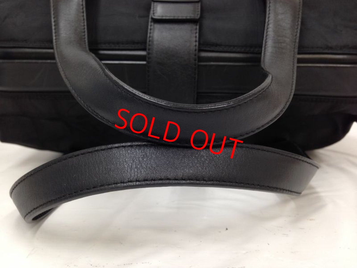 Photo6: Authentic Chanel Travel Line Boston Hand Bag Black Vintage 9D100860MKK" (6)