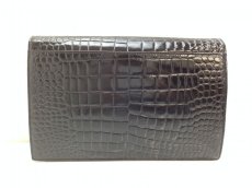 Photo2: Auth YSL Yves Saint Laurent Clutch Bag Black Vintage 9B211130MKK" (2)