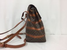 Photo3: Auth Celine Macadam Pattern Backpack Shoulder bag 9F070490nKK" (3)