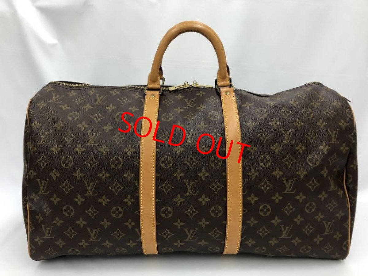 Photo1: Auth Louis Vuitton Vintage Monogram Keepall 55 Travel Hand Bag 0K240060n" (1)