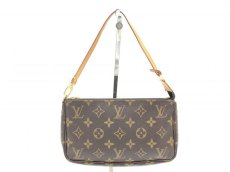 Photo1: Auth Louis Vuitton Monogram Pochette Accessoires Pouch bag 0K240110n" (1)