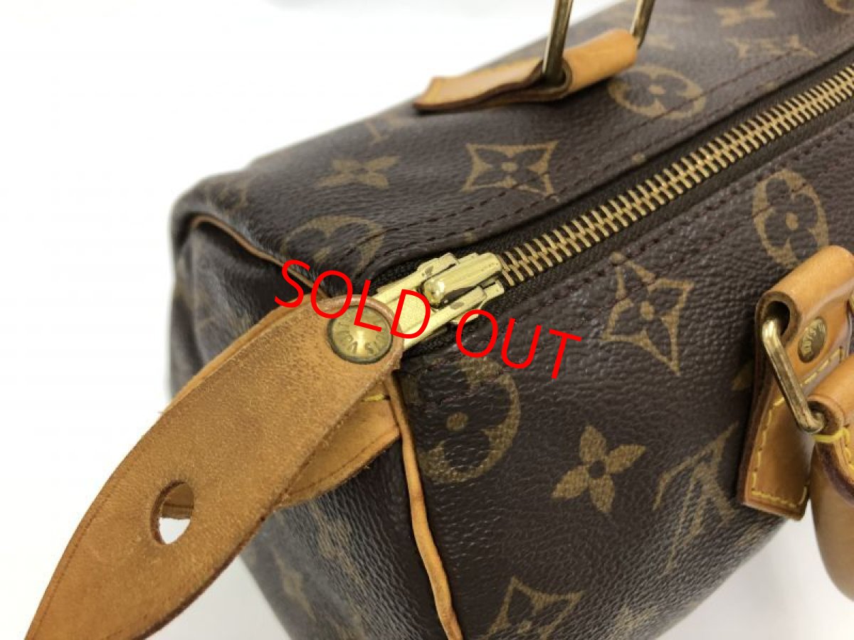 Photo6: Auth Louis Vuitton Vintage Monogram Speedy 25 Hand Bag 0K240100n" (6)