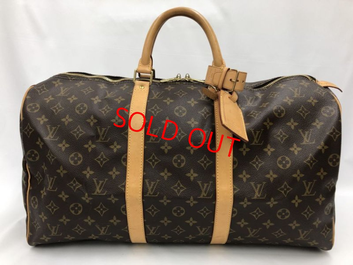 Photo1: Auth Louis Vuitton Vintage Monogram Keepall 50 Travel Hand Bag 0L020040n" (1)