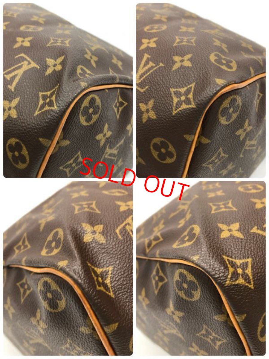 Photo10: Auth Louis Vuitton Vintage Monogram Speedy 35 Hand Bag 0L020110n" (10)