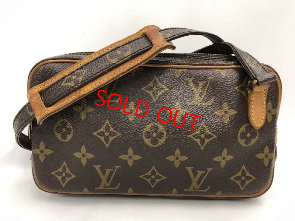 Photo1: Auth LOUIS VUITTON Vintage Monogram MARLY BANDOULIERE Shoulder bag 0L020090n" (1)