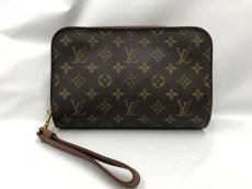 Photo1: Auth Louis Vuitton Vintage Monogram Brown Orsay Clutch Bag 0L020120n" (1)