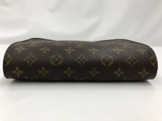 Photo3: Auth Louis Vuitton Vintage Monogram Brown Orsay Clutch Bag 0L020120n" (3)