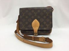 Photo1: Auth Louis Vuitton Monogram Cartouchiere MM Cross Body Shoulder Bag 0L100070n" (1)