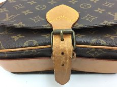 Photo5: Auth Louis Vuitton Monogram Cartouchiere MM Cross Body Shoulder Bag 0L100070n" (5)