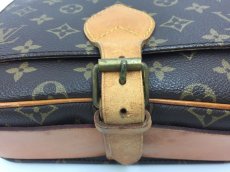 Photo4: Auth Louis Vuitton Monogram Cartouchiere PM Cross Body Shoulder Bag 0L100150n" (4)