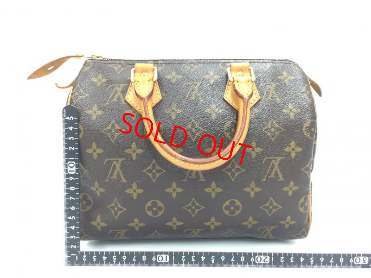 Photo2: Auth Louis Vuitton Vintage Monogram Speedy 25 Hand Bag 0L100010n" (2)