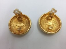Photo3: Auth Chanel CC logo Gold tone Earrings Clip on  0L170160n" (3)