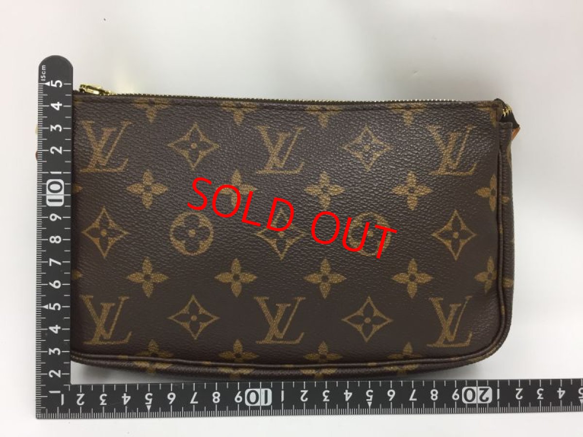 Photo2: Auth Louis Vuitton Monogram Pochette Accessoires Pouch bag 0L170130n" (2)