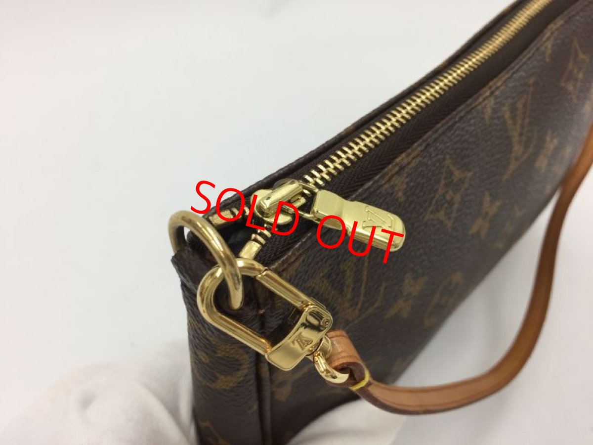 Photo5: Auth Louis Vuitton Monogram Pochette Accessoires Pouch bag 0L170130n" (5)