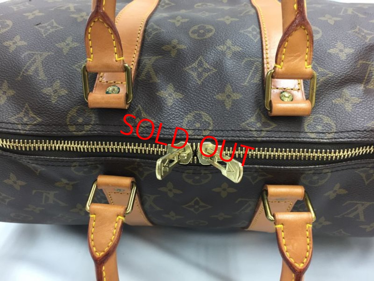 Photo5: Auth Louis Vuitton Monogram Keepall Bandouliere 45 Travel Hand Bag 0L240060n" (5)