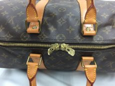 Photo5: Auth Louis Vuitton Monogram Keepall Bandouliere 45 Travel Hand Bag 0L240060n" (5)