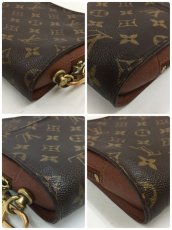 Photo9: Auth Louis Vuitton Vintage Monogram Brown Orsay Clutch Bag 0L240020n" (9)