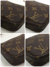 Photo9: Auth Louis Vuitton Monogram Pochette Accessoires Pouch bag 0L240050n" (9)