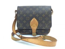 Photo1: Auth Louis Vuitton Monogram Cartouchiere MM Cross Body Shoulder Bag 0L230050n" (1)