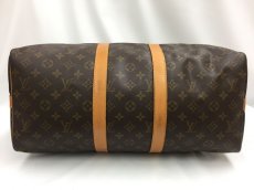 Photo3: Auth Louis Vuitton Monogram Keepall Bandouliere 45 Travel Hand Bag 0L240060n" (3)