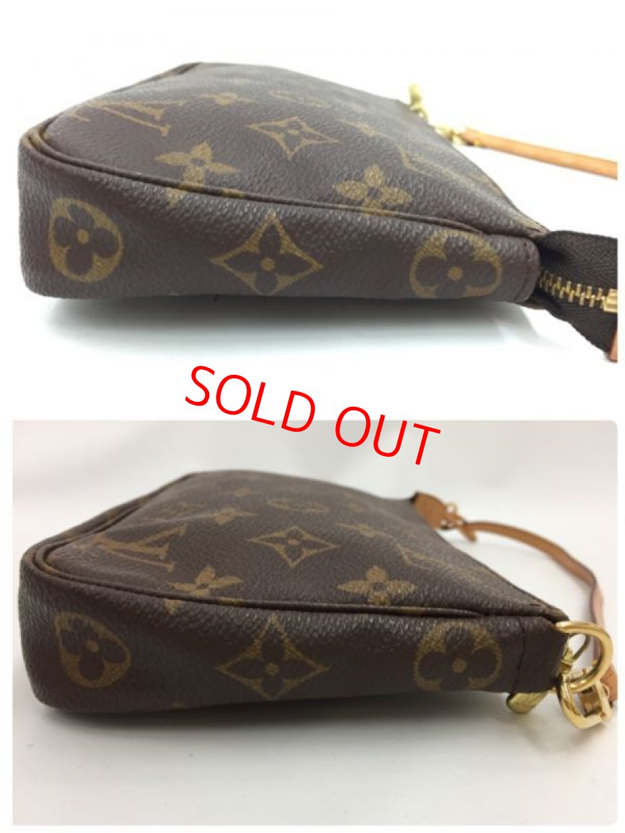 Photo9: Auth Louis Vuitton Monogram Pochette Accessoires Pouch bag 1A060060n" (9)