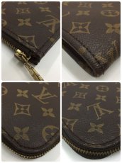 Photo9: Auth Louis Vuitton Monogram Porte Documents Briefcase Brown Clutch1A060040n" (9)