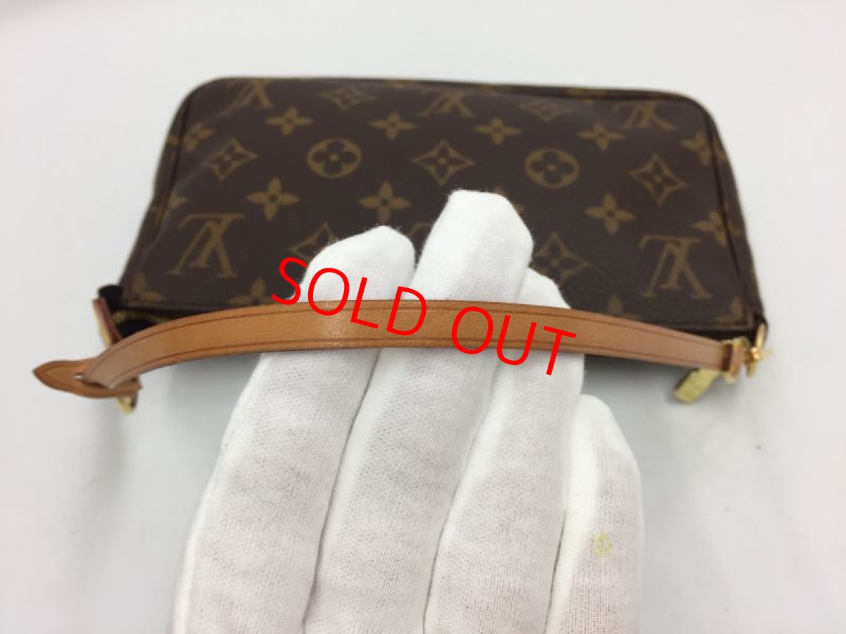 Photo6: Auth Louis Vuitton Monogram Pochette Accessoires Pouch bag 1A060060n" (6)