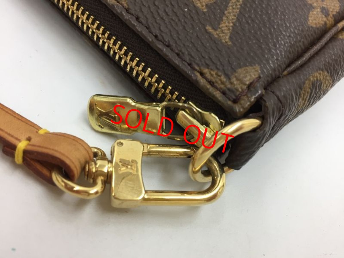 Photo4: Auth Louis Vuitton Monogram Pochette Accessoires Pouch bag 1A060060n" (4)