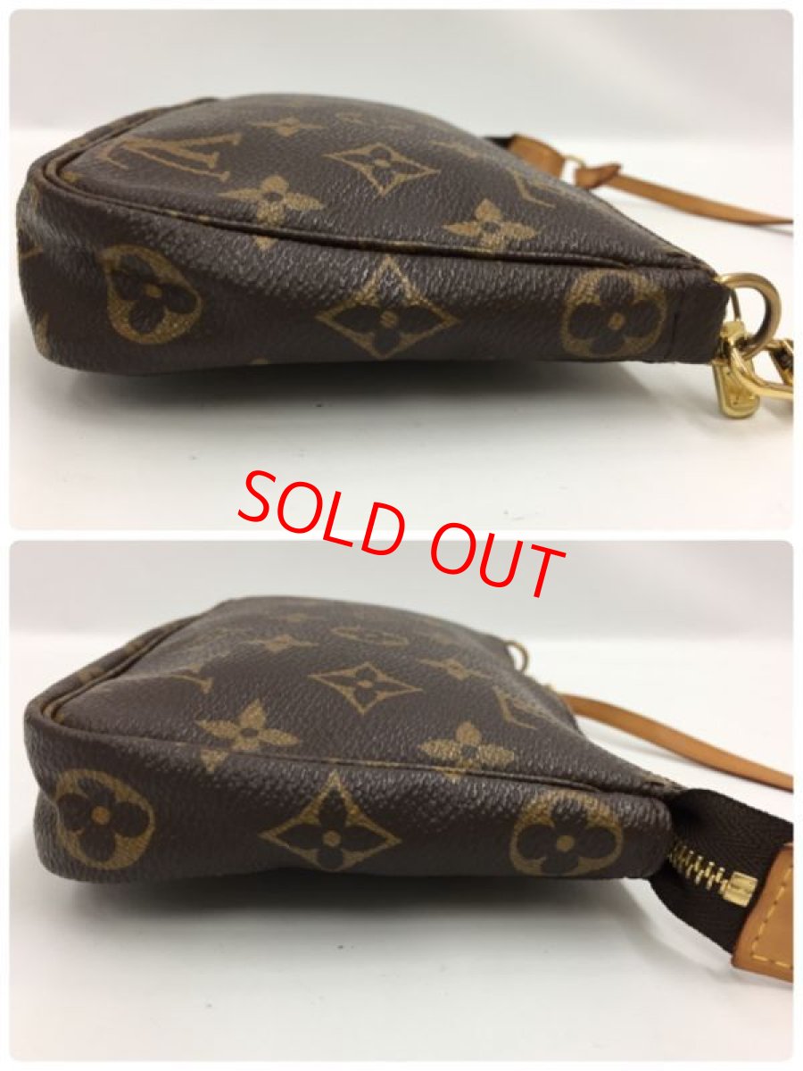 Photo7: Auth Louis Vuitton Monogram Pochette Accessoires Pouch bag 1A130040n" (7)