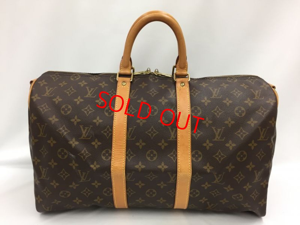 Photo1: Auth Louis Vuitton Monogram Vintage Keepall 45 Travel Bag No strap 1A130100n" (1)